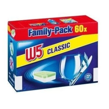 W5 60szt Classic tabletki do zmywarki paleta 384 szt HURTOWNIA